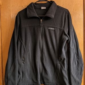 Women's large black Columbia fleece